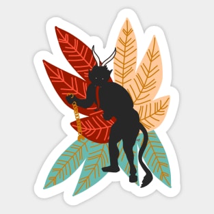 Krampus Sticker